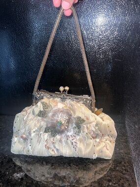 Mary Frances mother of pearl bag